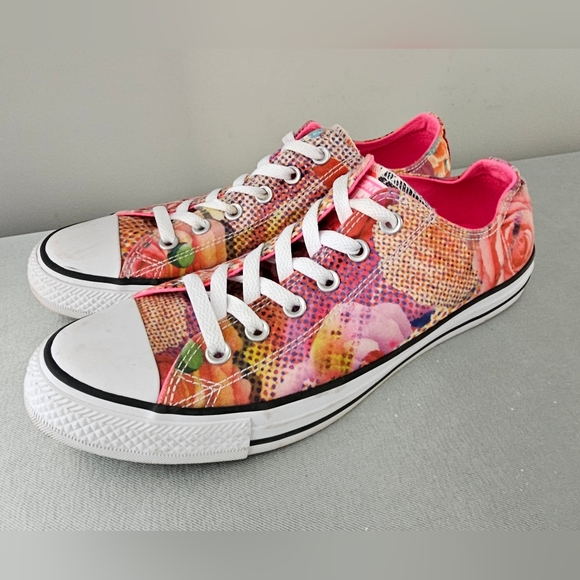 Converse Shoes - CONVERSE All Star OX Womens Digital Floral Sneakers, Shoes